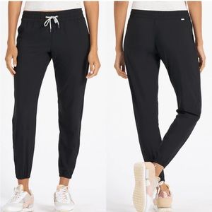 Vuori Weekend Jogger Pant Black Lightweight Extra Small